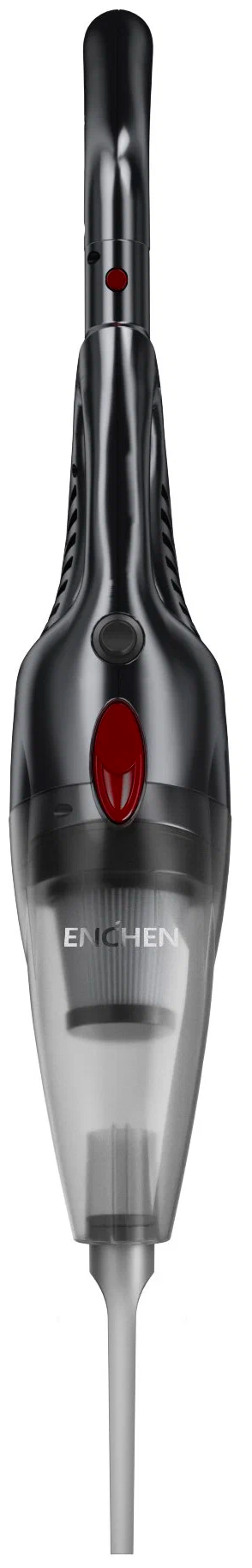 Ручной вертикальный пылесос Enchen Vacuum Cleaner V1 (Black/Red) DX115C/DX118C - фотография № 4