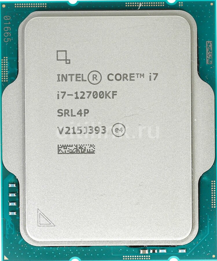 Процессор Intel Core i7-12700KF LGA1700 12 x 3600 МГц