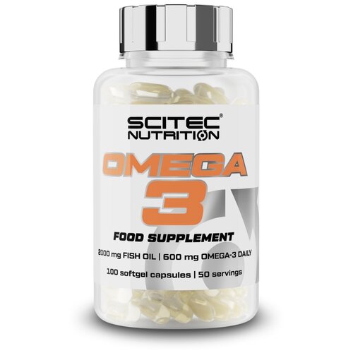 Scitec Nutrition Omega 3 (100 капс.), 210 г, 100 шт.