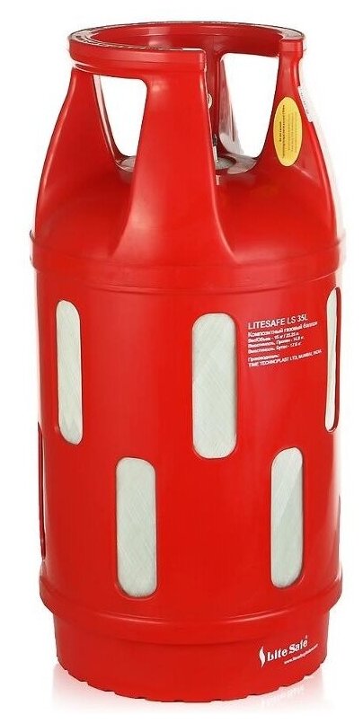 Полимерно-композитный баллон для газа 47л/20кг Litesafe - фото №12