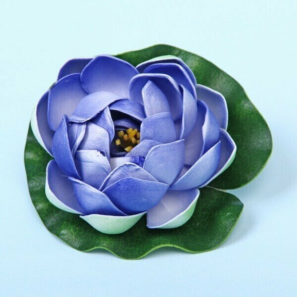 Растение водоплавающее "Кувшинка Розитта" диаметр10см синяя