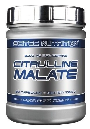 Аминокислота Scitec Nutrition Citrulline Malate, без вкуса, 90 шт.