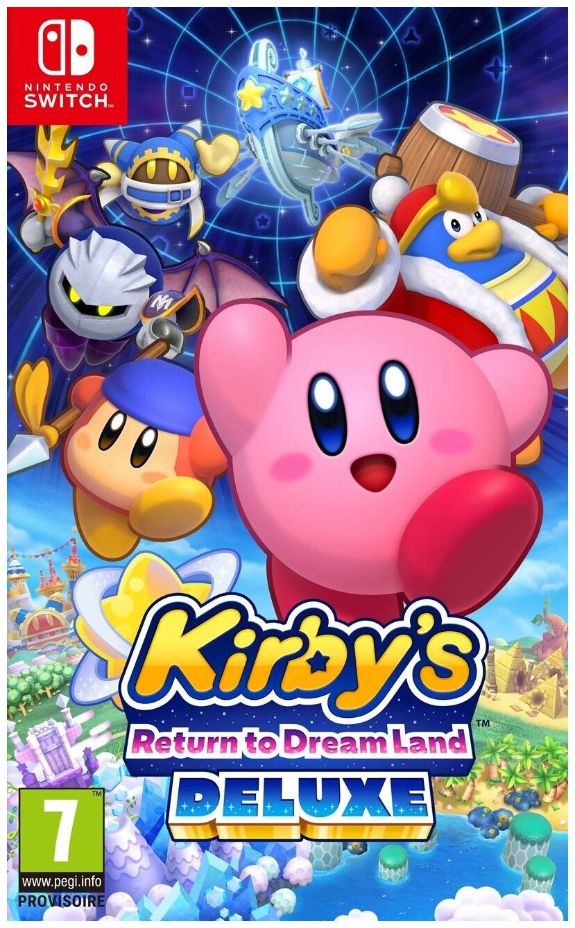 Kirby's Return to Dream Land Deluxe (Switch) английский язык