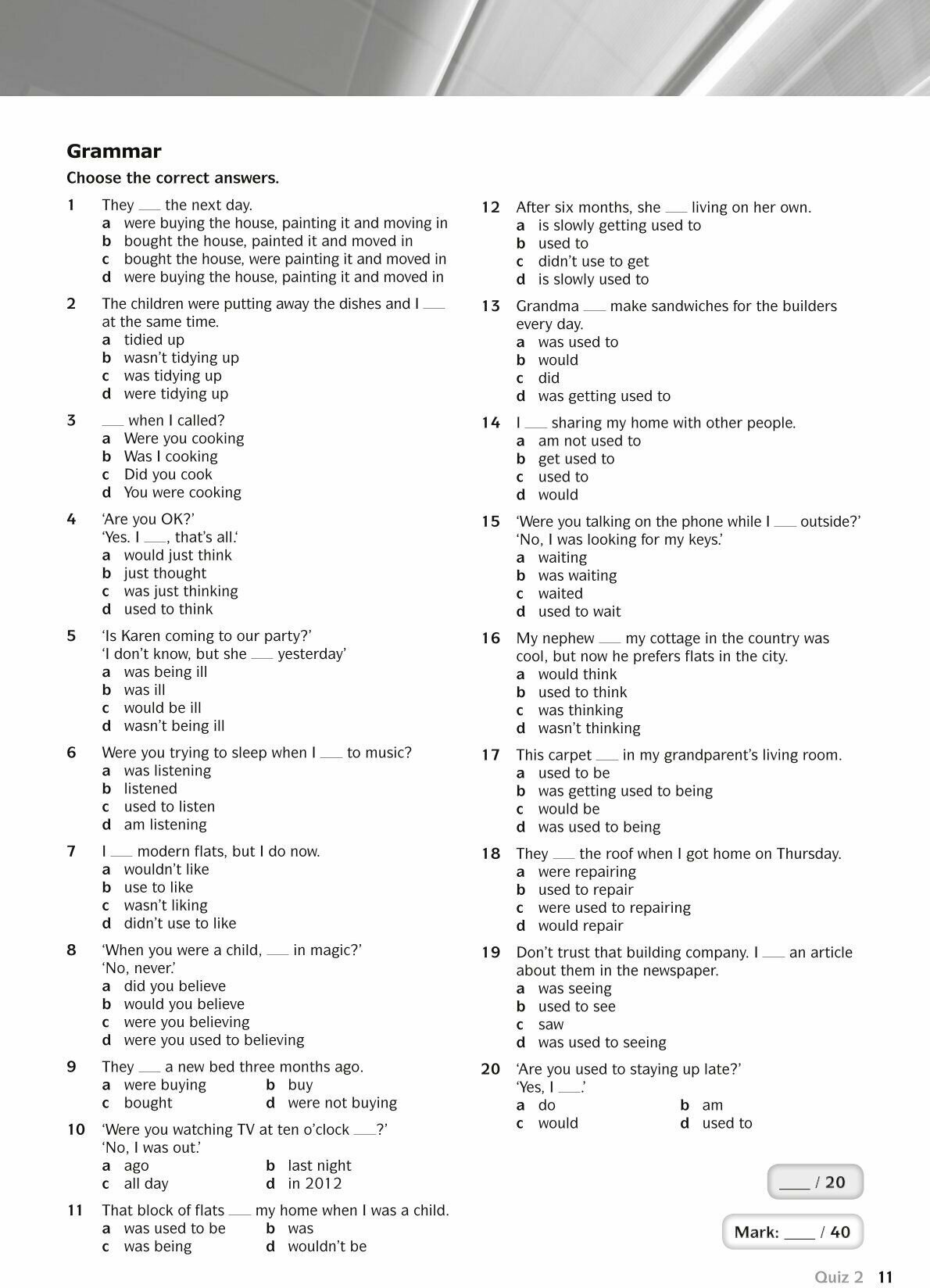 English Download (B1) Tests / Сборник тестов к учебнику английского языка English Download B1 - фото №6