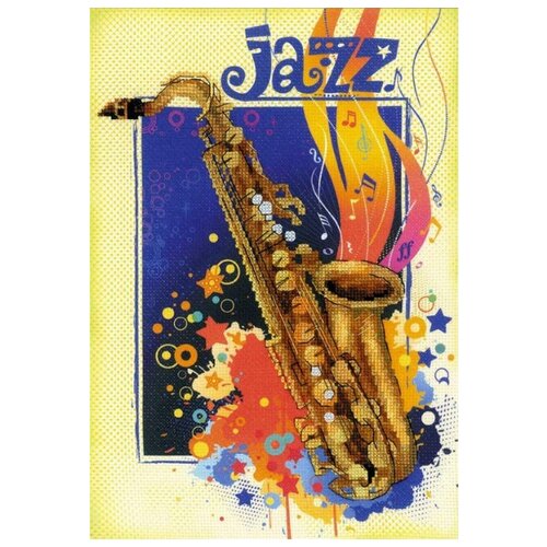 фото Набор джаз частичная вышивка 21х30 риолис 0041 рт 0041 рт