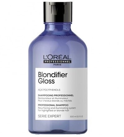 L′Oreal Professionnel Blondifier Gloss Professional Shampoo (Шампунь для осветленных и мелированных волос), 300 мл