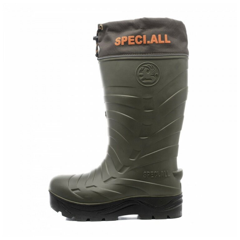 фото Сапоги зимний KAURY SPECI.ALL мужские из ЭВА с полеуретановой подошвой, утепленные, 920-100PW, цвет олива, р-р 43/44