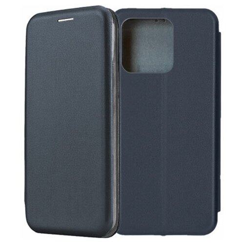 Чехол-книжка Fashion Case для Xiaomi Redmi 10C темно-синий чехол книжка fashion case для xiaomi redmi 8a темно синий