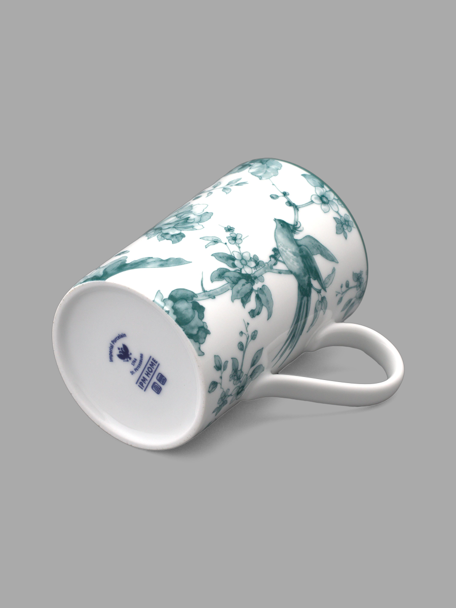 Бокал "Monplaisir Green" 400 мл, Форма Соло, Императорский фарфоровый завод — фото 1