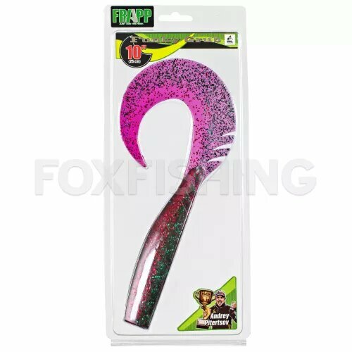 Силиконовая приманка Frapp Funky Grub 10" #PAL15 25.4см. 1шт.