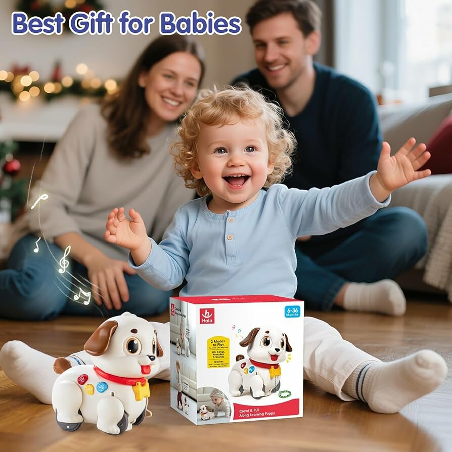 Игрушка "Перро де Аррастре Музыкальный", от 3 лет, для развития слуха