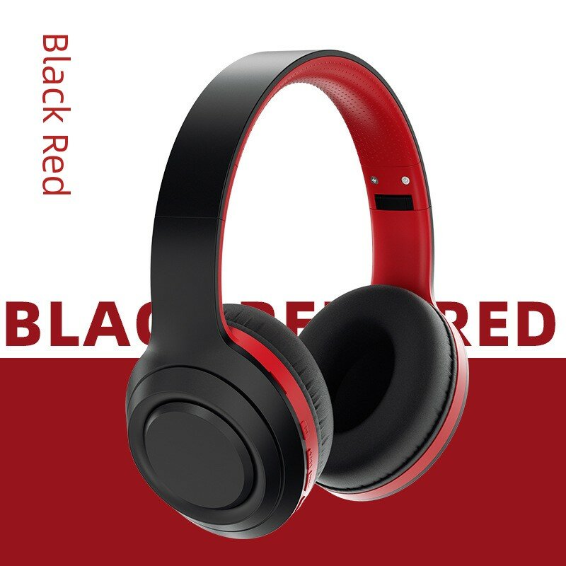 HILL SOUND DR83 беспроводные наушники Черно-Красный Стандартная версия