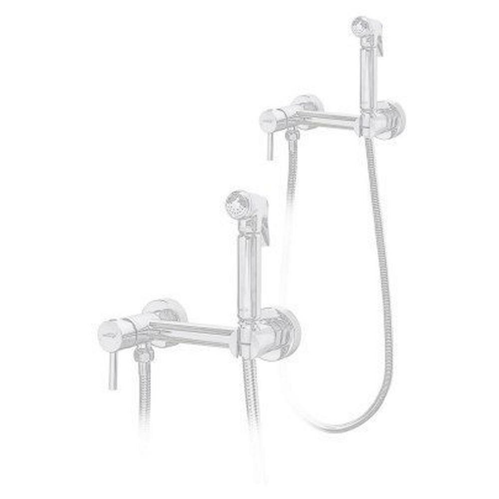 Гигиенический душ со смесителем Hansberge H0099WW, белый