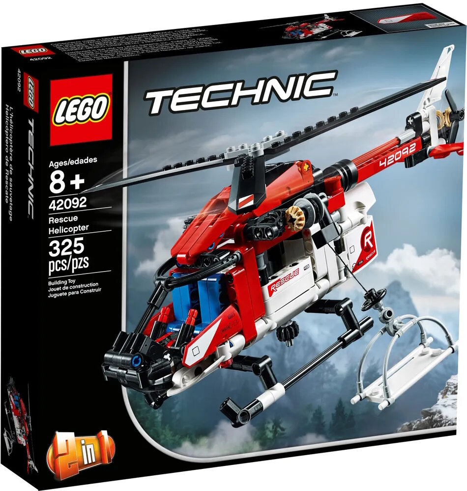 Конструктор Lego Technic 42092 Спасательный вертолет Rescue Helicopter