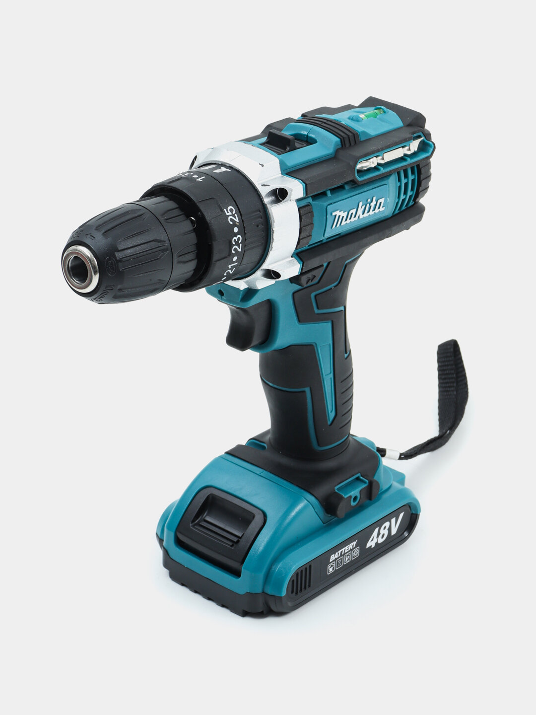 Дрель-шуруповерт Makita 18V 45 H·m, с двумя аккумуляторами — фото 1