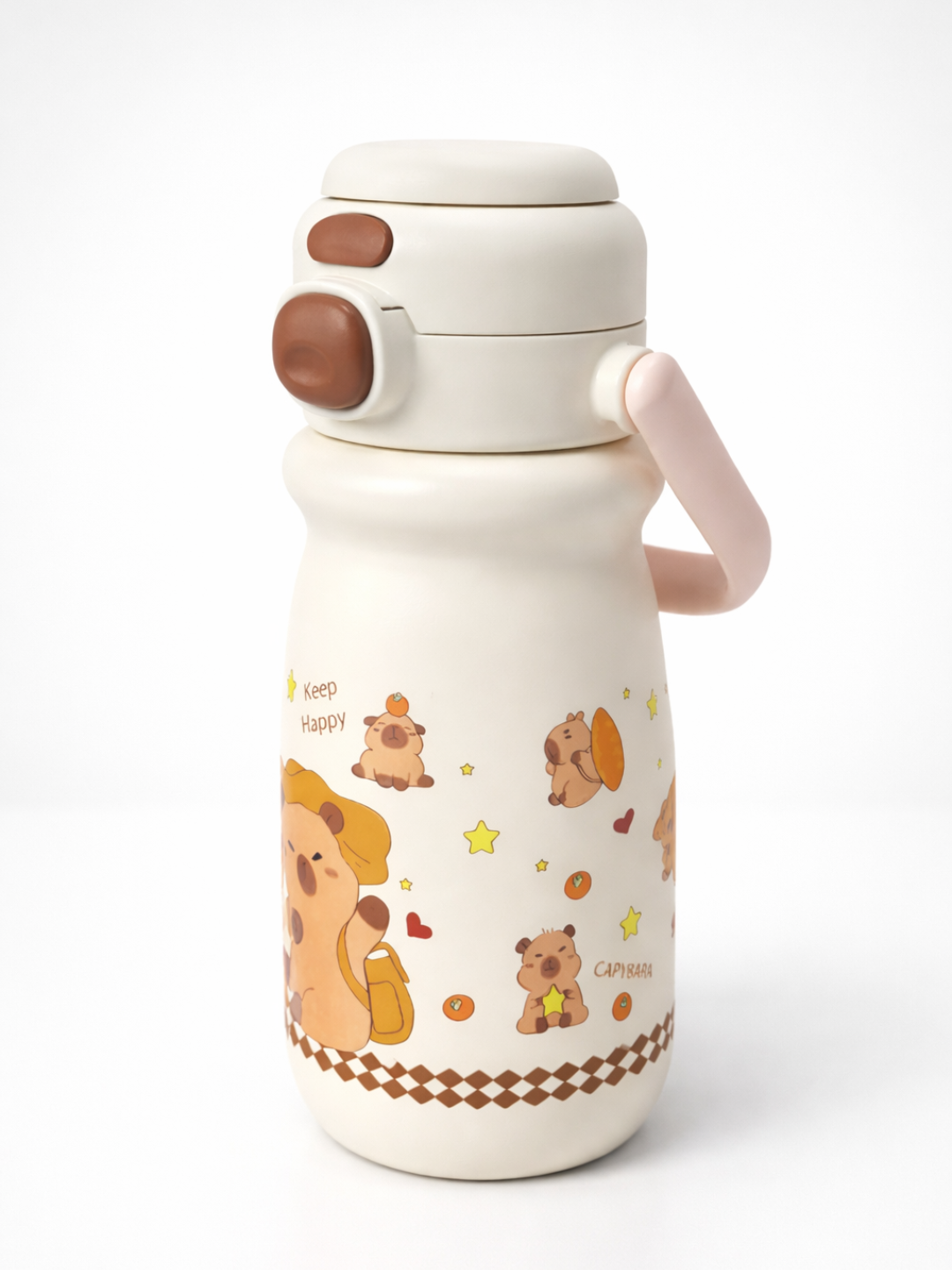 Детский термос 520 мл — 2 способа питья, не протекает, BPA Free — фото 1