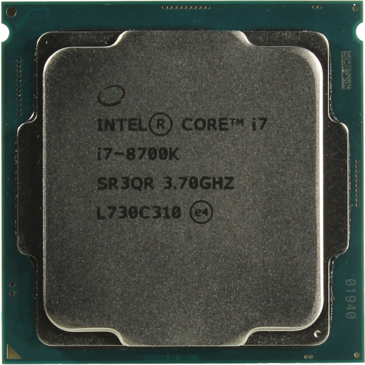 Intel Процессор Intel Core i7 8700K OEM 3.7 ГГц - 4.7 ГГц/6 ядер/12 Мб/95 Вт/Socket LGA1151 — фото 1