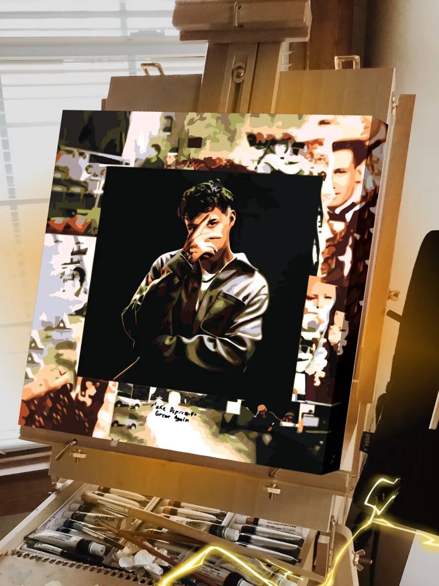 MARKUL картина по номерам на холсте — фото 1