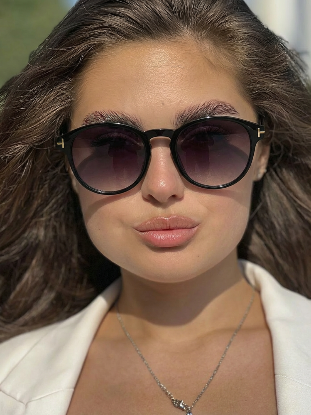 Солнцезащитные очки , черный