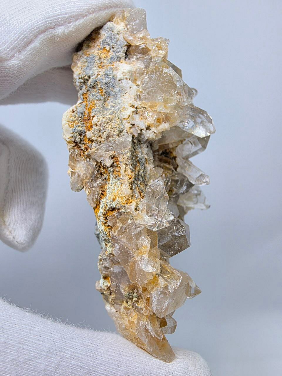 Горный хрусталь (Щётка) 88 мм, 112 г. — фото 1