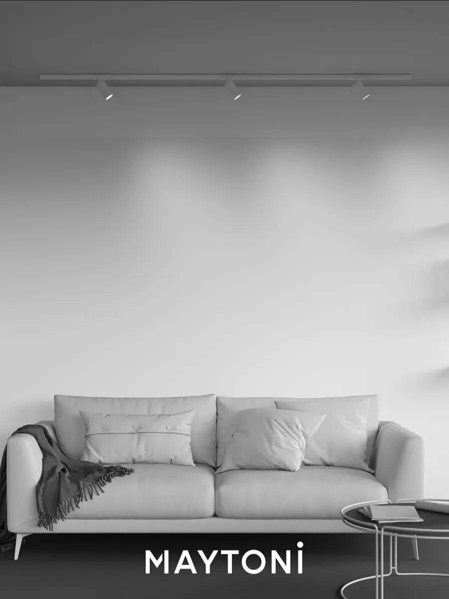 Трековый светильник спот белый Maytoni Technical Focus S TR020-1-GU10-W — фото 1