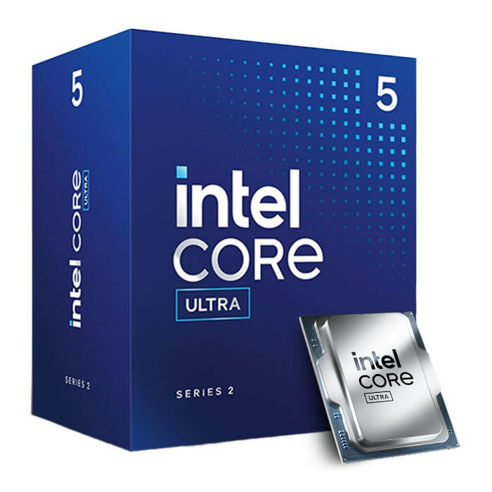 Intel-Core Ultra 5-225F, 2.7 GHz, 24MB, BOX, LGA 1851, Arrow Lake