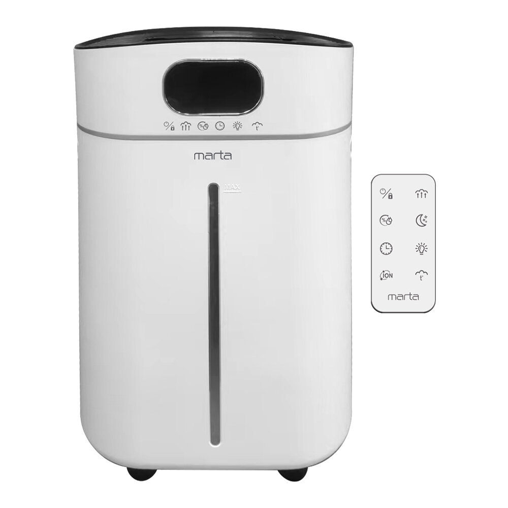 Увлажнитель воздуха ультразвуковой MARTA MT-HF4714A белый