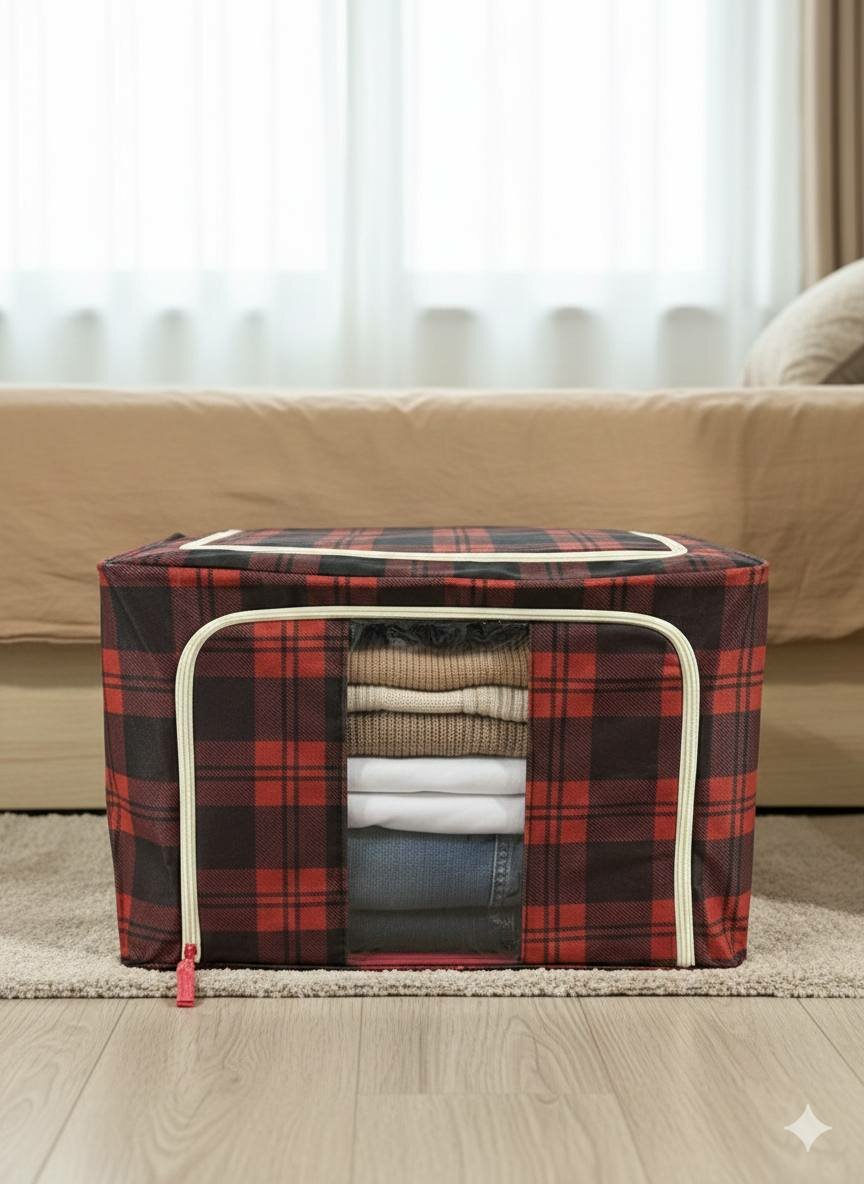 Тканевый органайзер для хранения одежды Практичный и вместительный