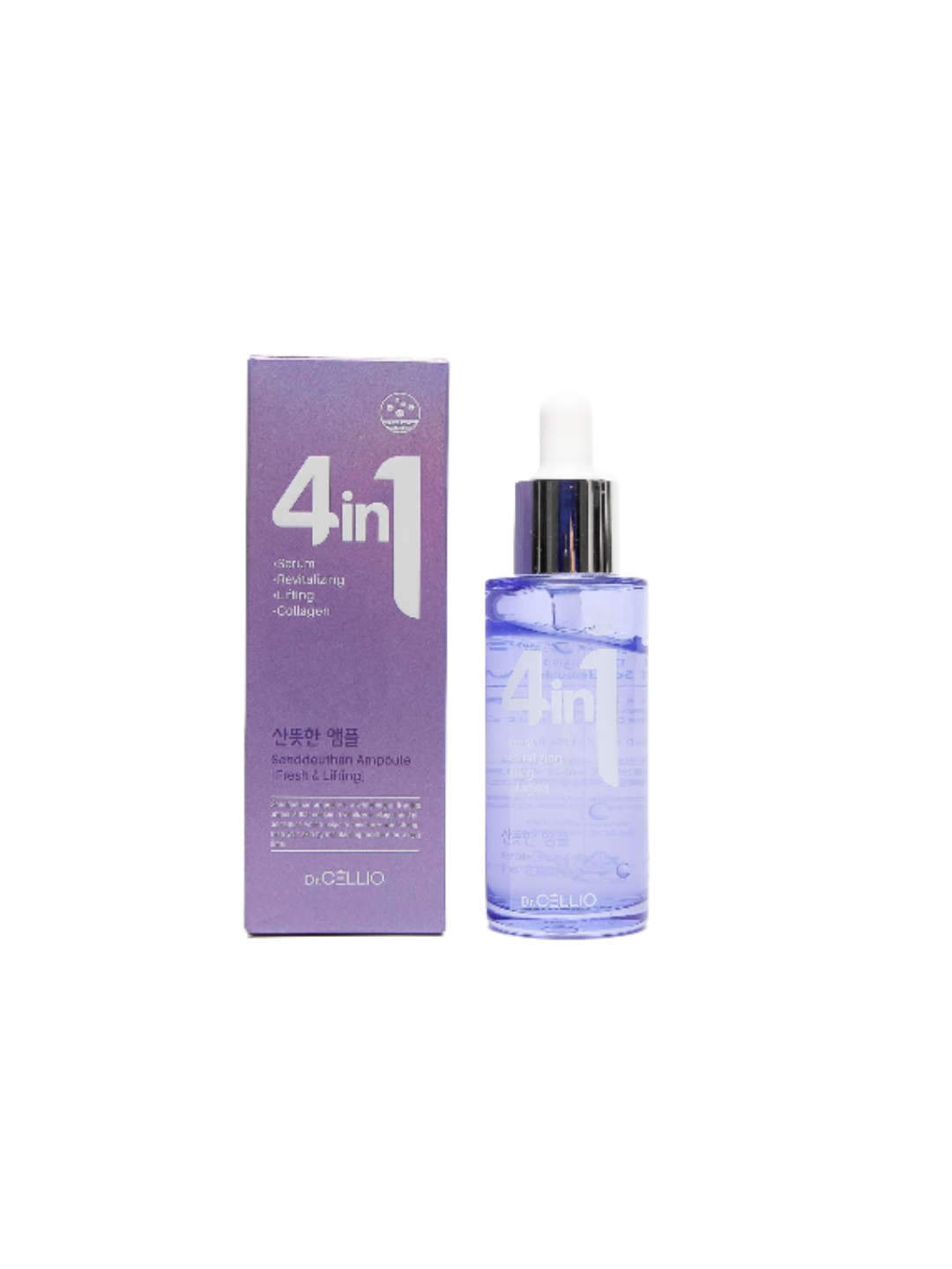 Сыворотка для лица Dr. Cellio "4 в 1", для всех типов кожи, 50мл — фото 1