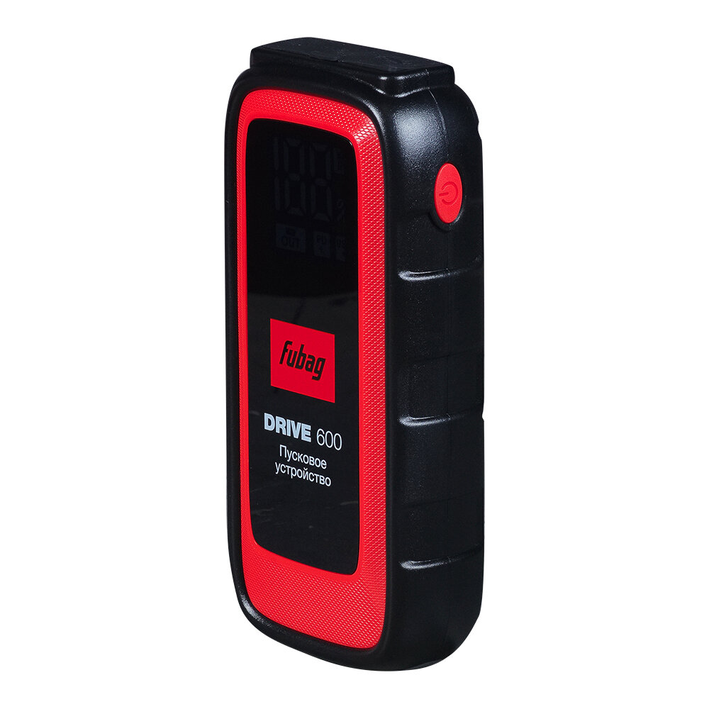 Пусковое устройство для автомобиля FUBAG DRIVE 600, функция Power Bank, аккумулятор 12 000 мАч