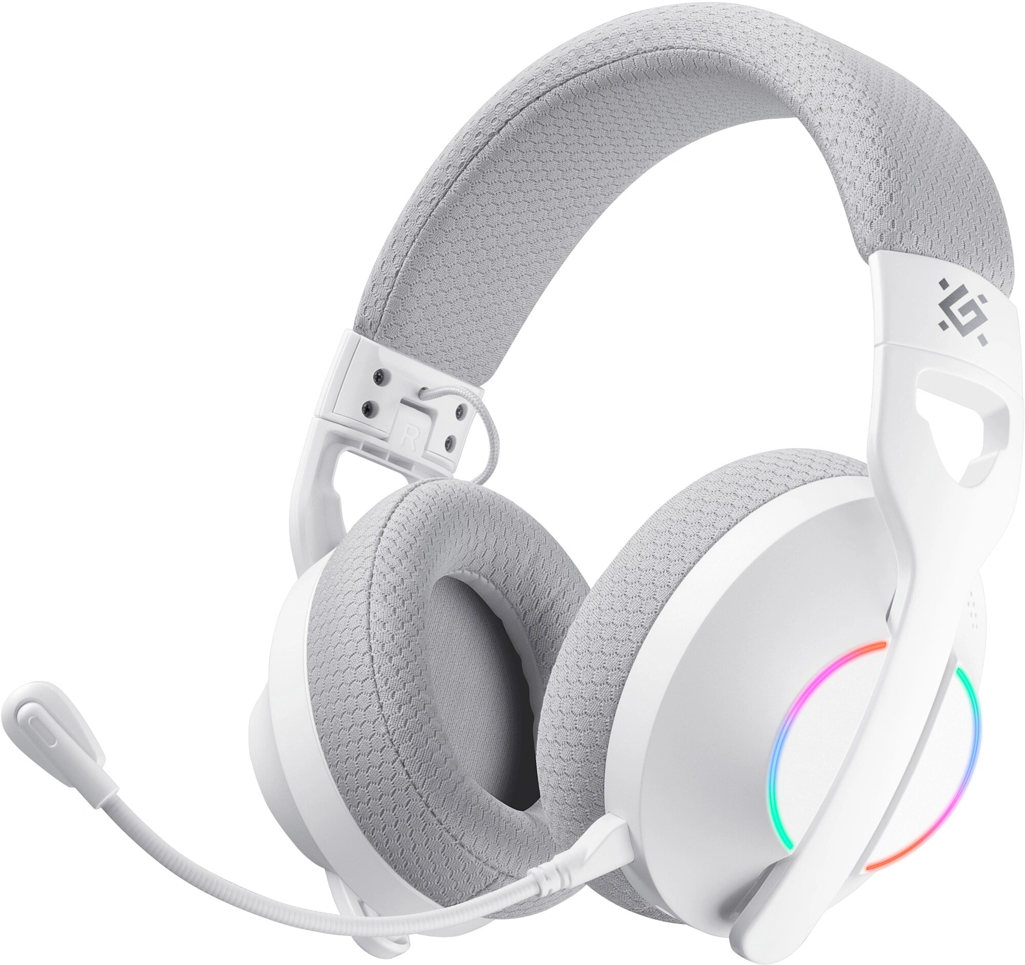 Наушники большие проводные с микрофоном Weaver PRO белый