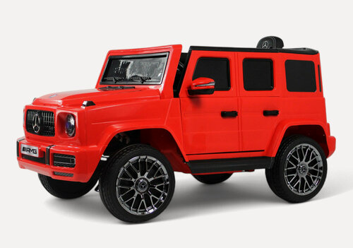 Изображение товара Детский электромобиль Rivertoys Mercedes-AMG G63 4WD (G333GG) с дистанционным управлением, одноместный красный