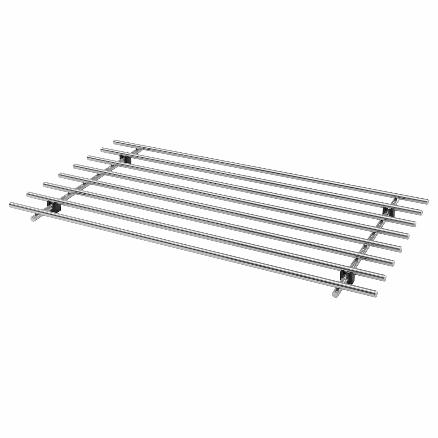 LAMPLIG Подставка под горячее икеа, нержавеющая сталь 50x28 см (20373471)