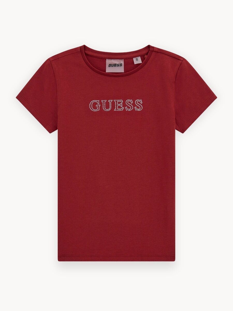 Футболка GUESS, размер 12 лет, красный