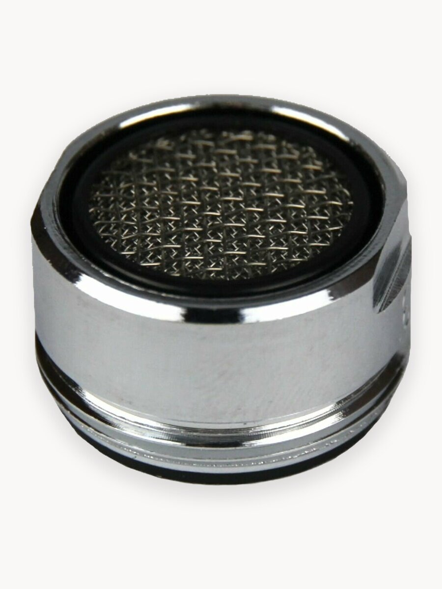 Аэратор М24 (наружная резьба) для смесителя, с нержавеющей сеточкой