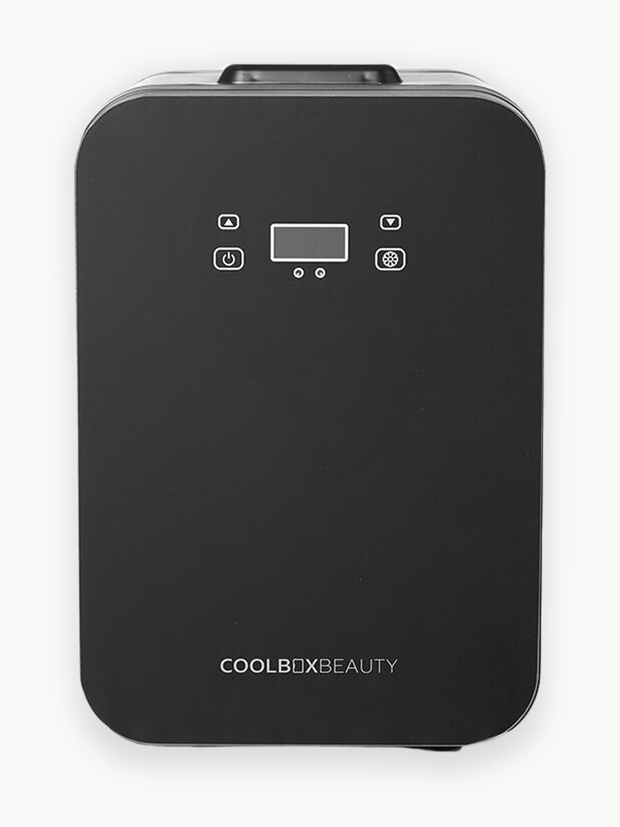 Мини-холодильник "COOLBOXBEAUTY", для косметики, дисплей, 10л, черный