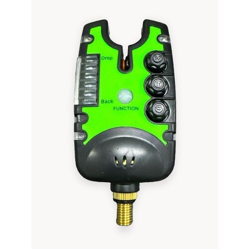 Сигнализатор поклёвки Kame JY-28G, зеленый (элемент питания в комплекте)