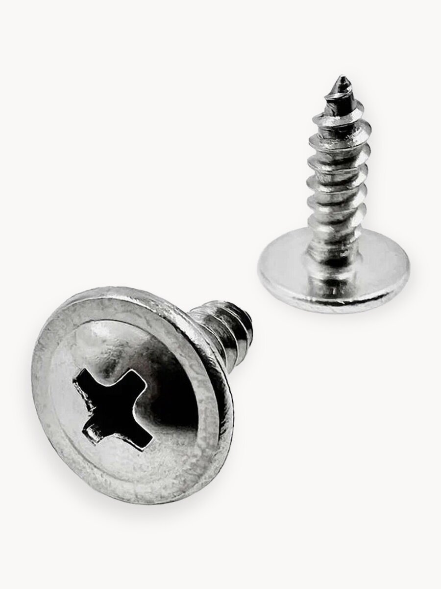 Саморез Нержавеющий 4,2х13 мм ART 9999 А2 самонарезающий c прессшайбой крестообразный шлиц PH 100 шт.