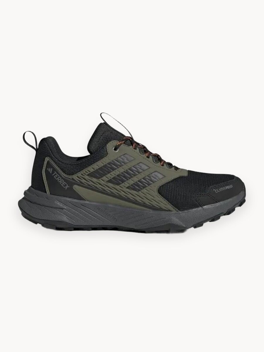 Кроссовки adidas Terrex Tracefinder 2 CLIMAPROOF, полнота F (EU)/ на среднюю стопу, размер 9 UK, зеленый/черный