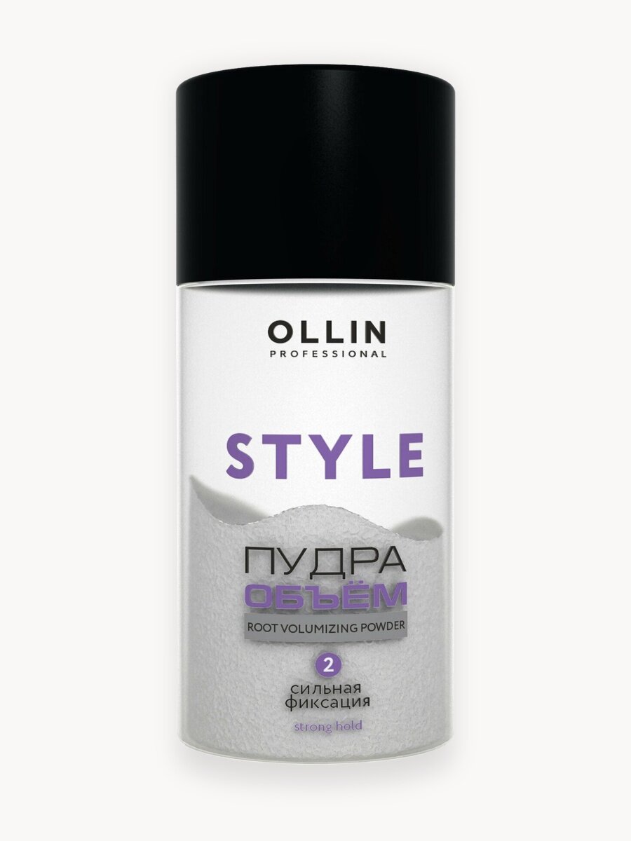 OLLIN STYLE Пудра для прикорневого объёма волос сильной фиксации 10 грамм.