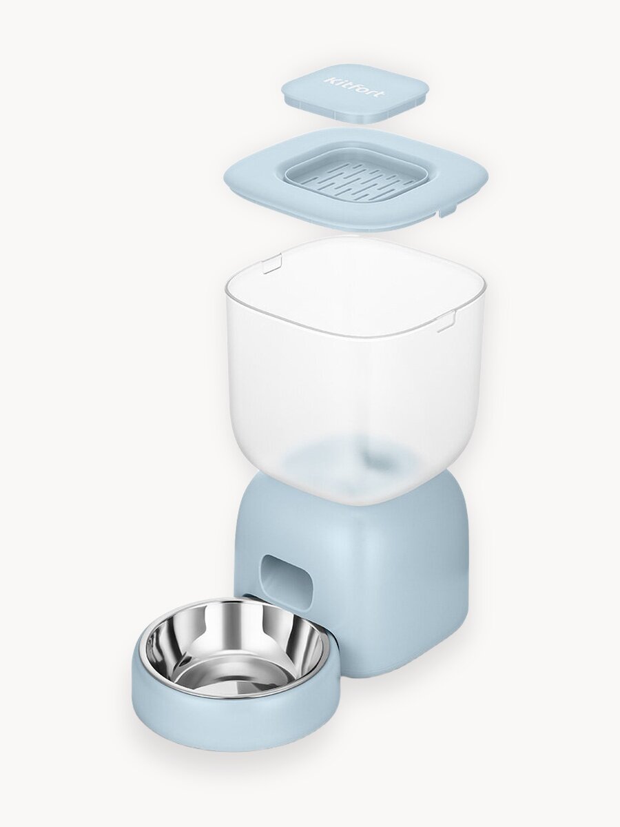 Умная кормушка-фонтанчик для животных Kitfort КТ-6563