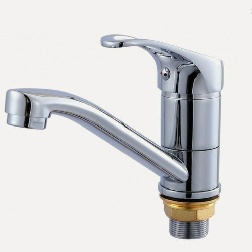 Изображение товара Смеситель Hansen H45031 для раковины однорычажный хром с традиционным изливом и аэратором