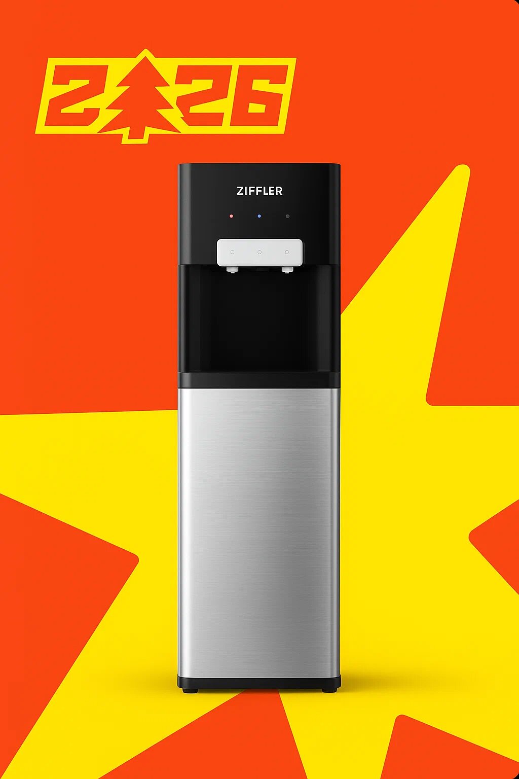 Ziffler LWD-1253BLS – Премиум кулер для воды | Быстрое охлаждение и нагрев, безопасный и удобный в использовании