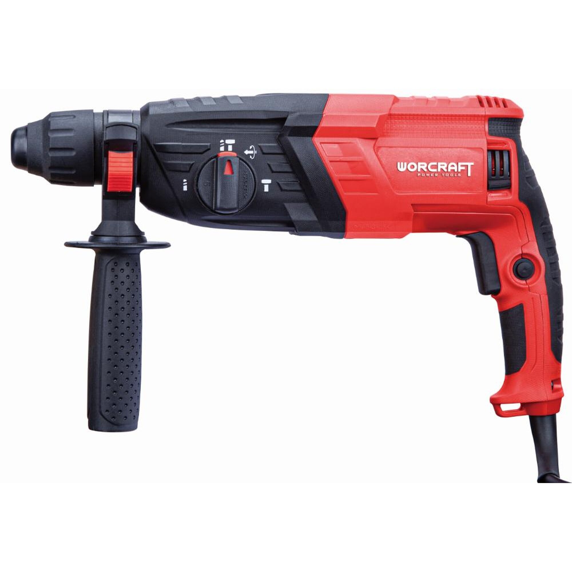 Перфоратор WORCRAFT RH11-28S, SDS-Plus, 1100Вт, 3режима, удар 3.2Дж, профессиональный