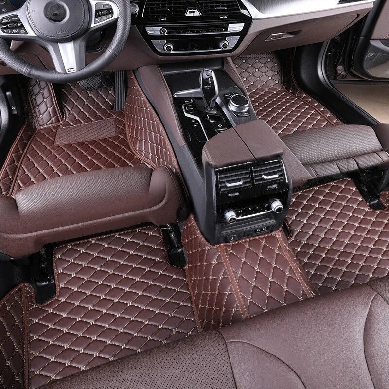 Коврики в салон Coffee 3 PCS для Mitsubishi ASX, RVR, Eclipse Cross, Lancer