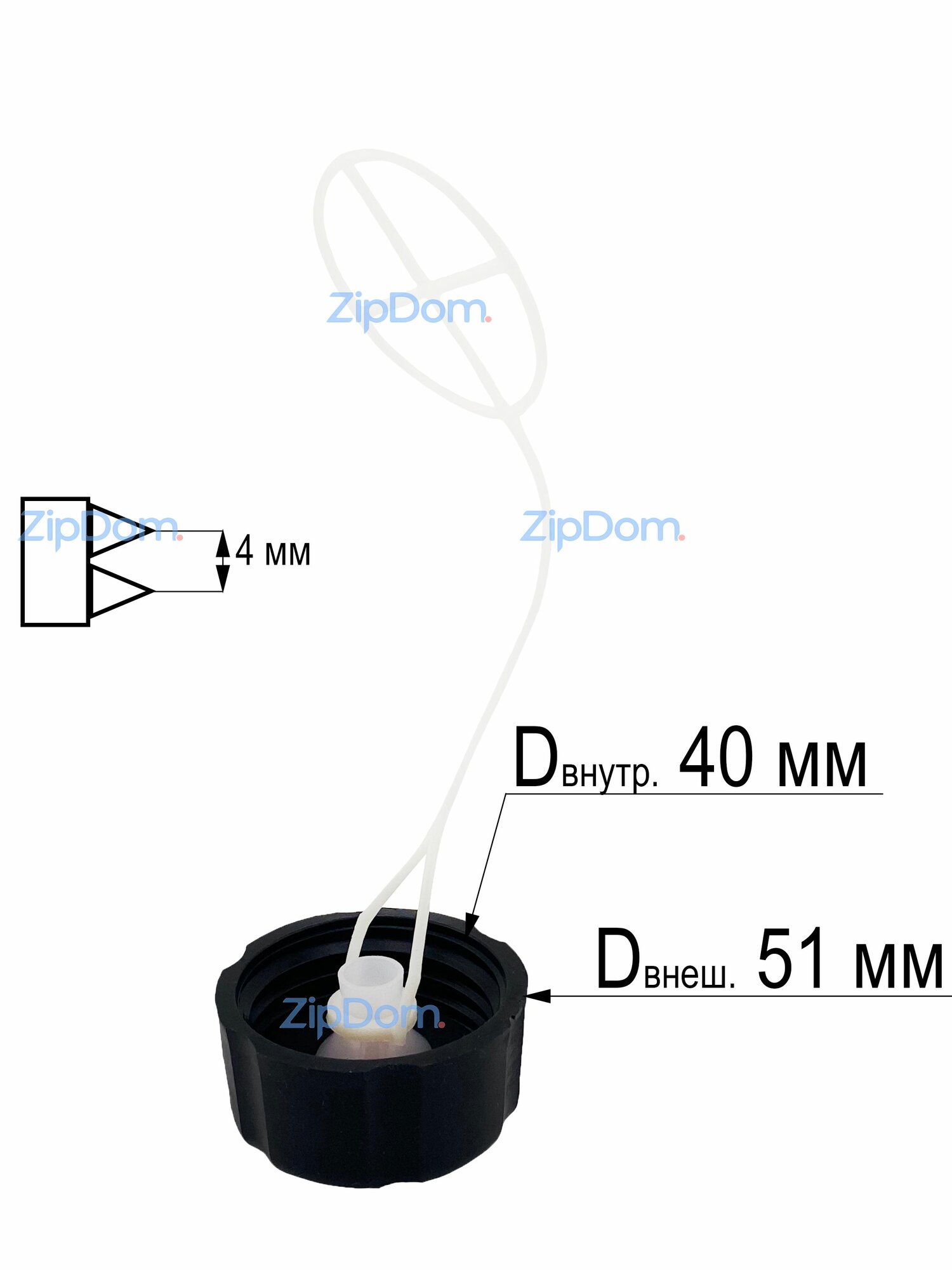 Крышка бака для китайских бензокос D-1 — фото 1