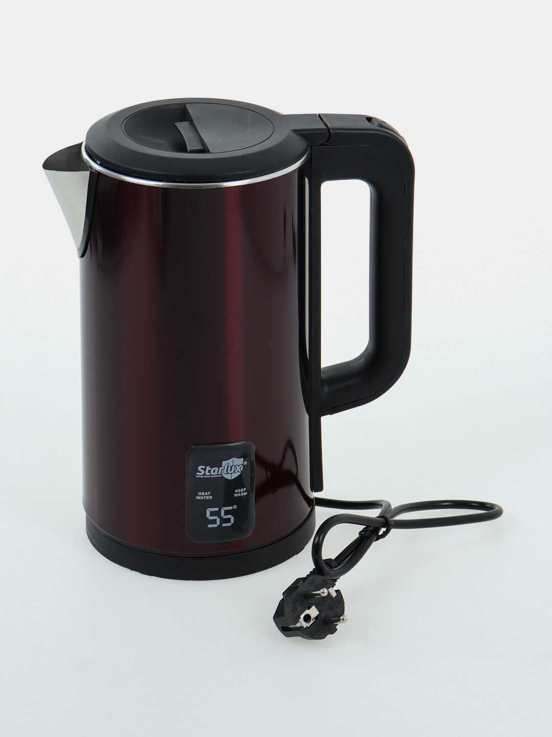 Электрочайник Starlux, 2-2,5 литра - Коричневый
