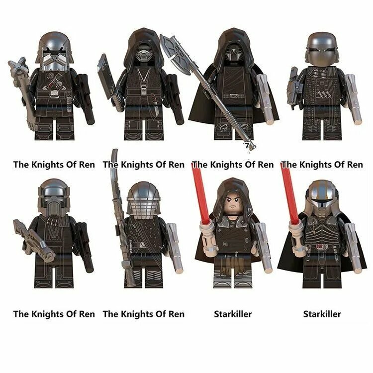 Детские игрушки из строительных блоков / Звездные войны Star Wars / 4.5cm-пакет /8 шт.