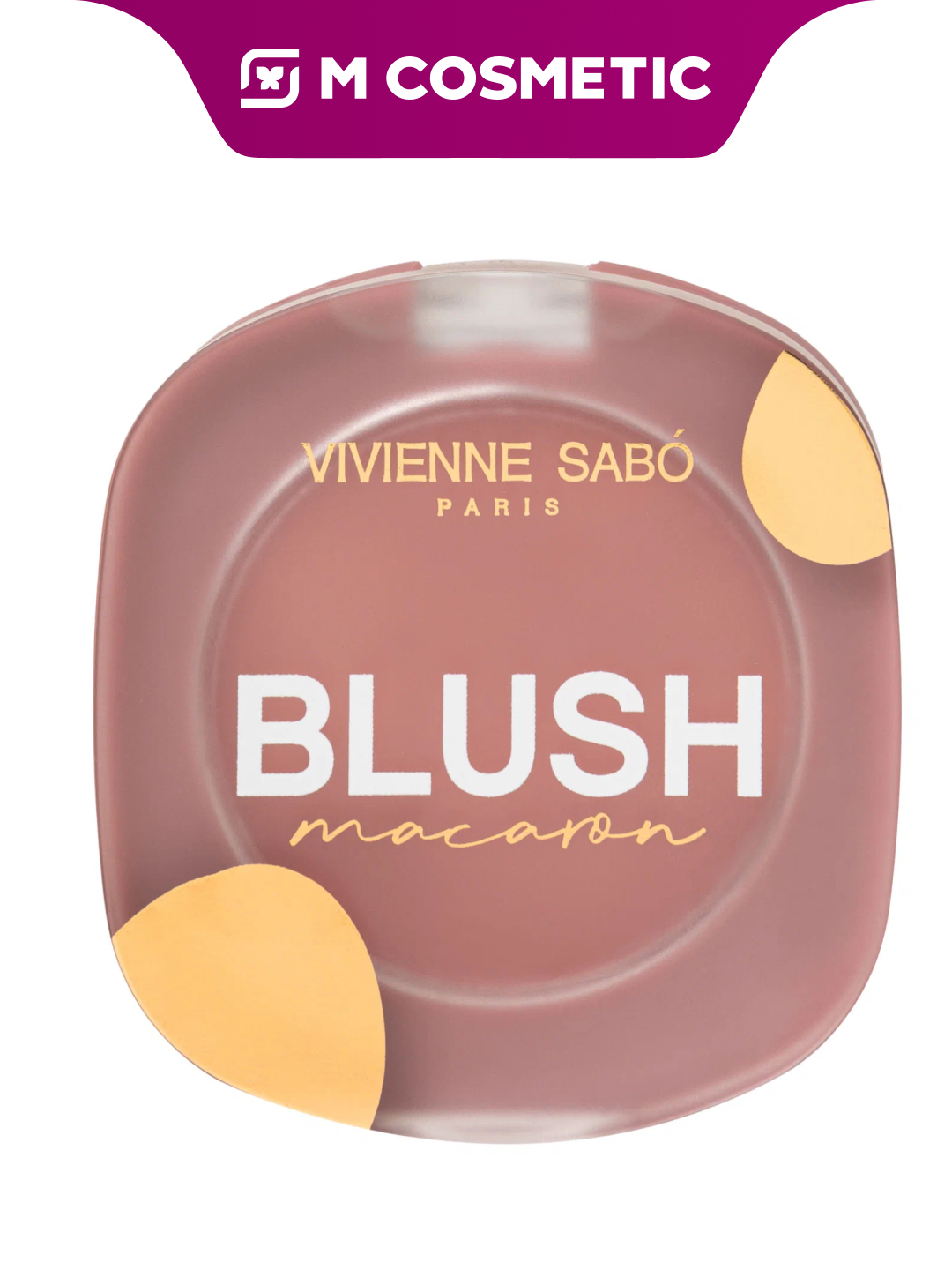 VIVIENNE SABO Матовые румяна для лица Macaron тон 04, 4,1гр