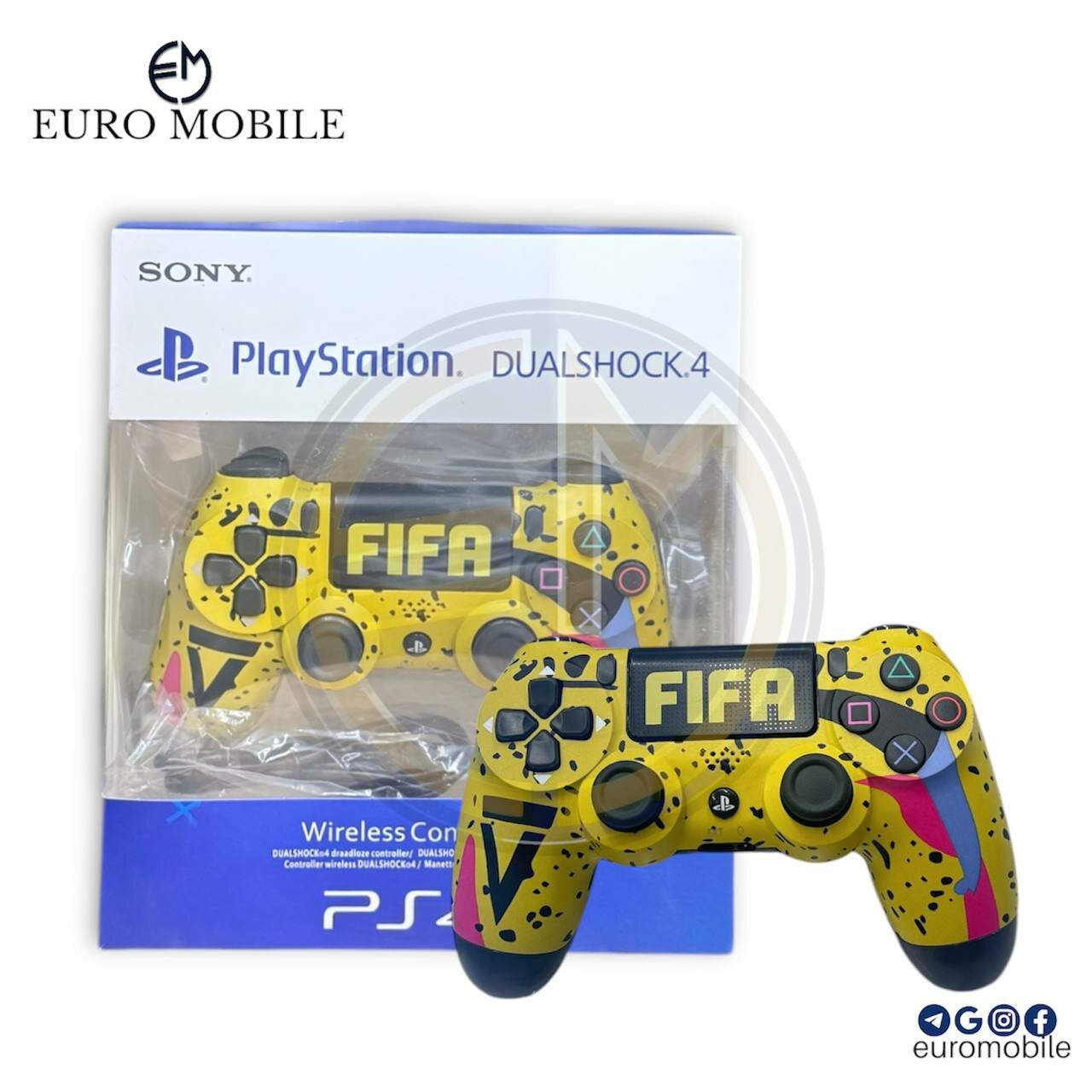 Беспроводной геймпад для Sony PlayStation 4 / PS3, DualShock-стиль, Bluetooth, разные цвета